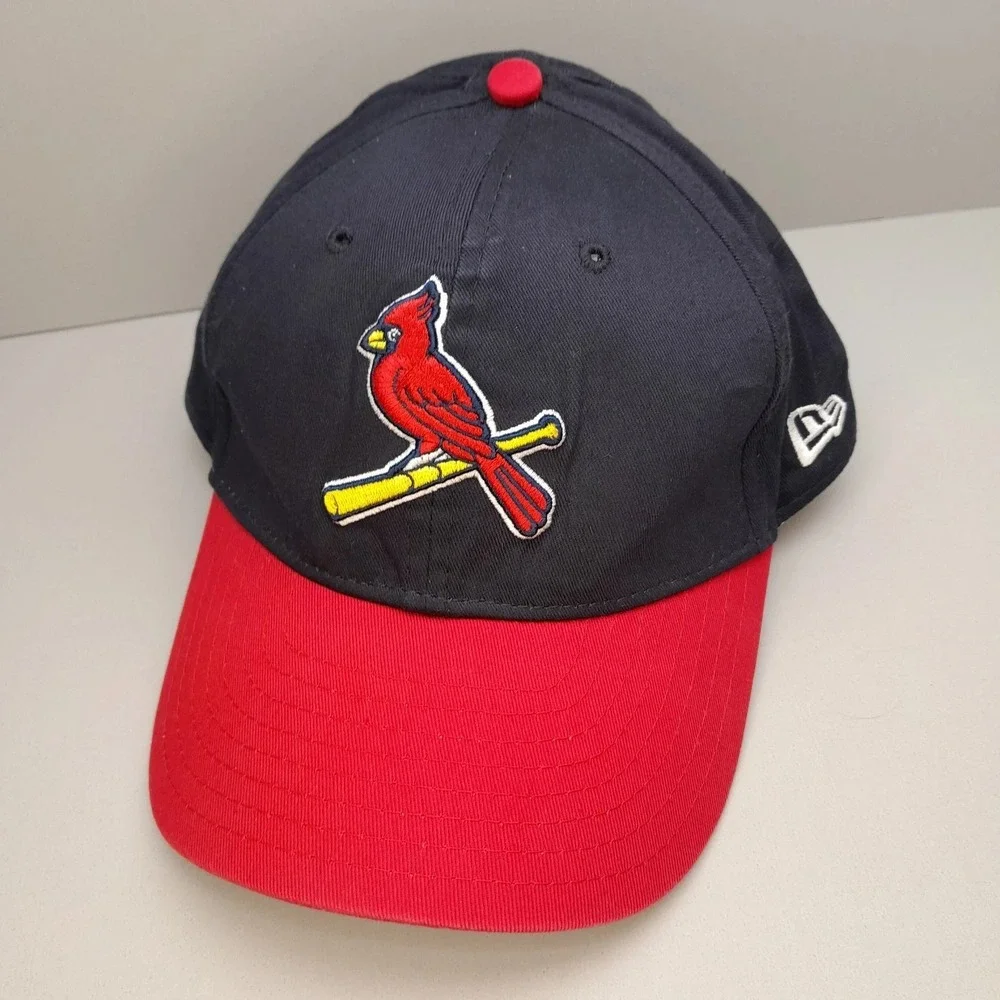Vintage New Era St. Louis‎ Cardinals Strapback Hat MLB Alternate Logo Adjustable